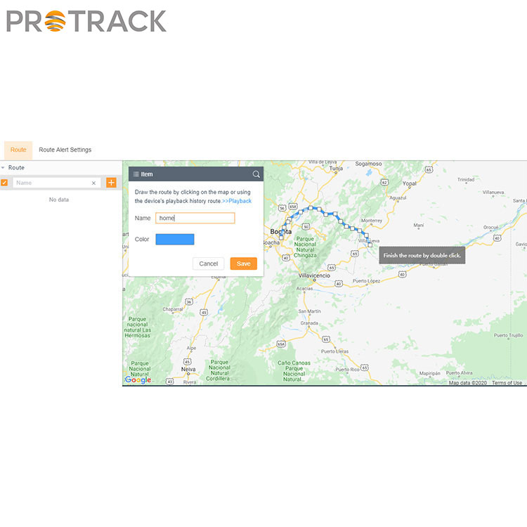 Sistema de rastreamento de frota de veículos GPS