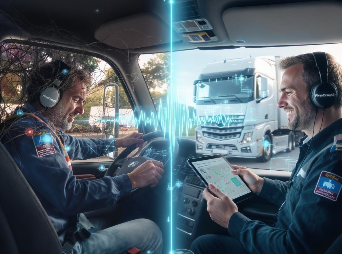 Aprimorando a retenção de motorista de caminhão com a tecnologia de rastreamento GPS Salpack