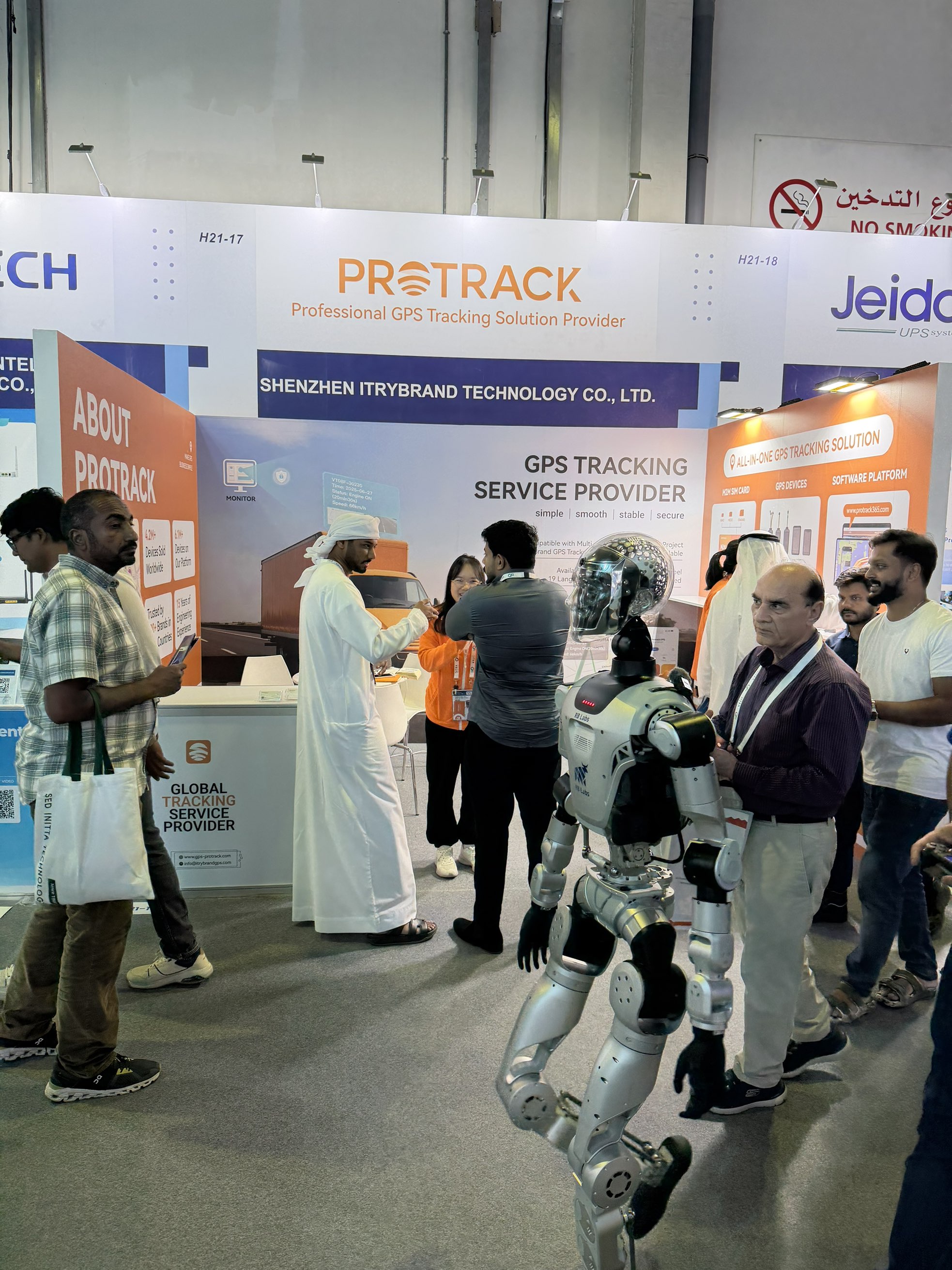 Um sucesso retumbante! Protrack encerra uma semana incrível na GITEX GLOBAL em Dubai