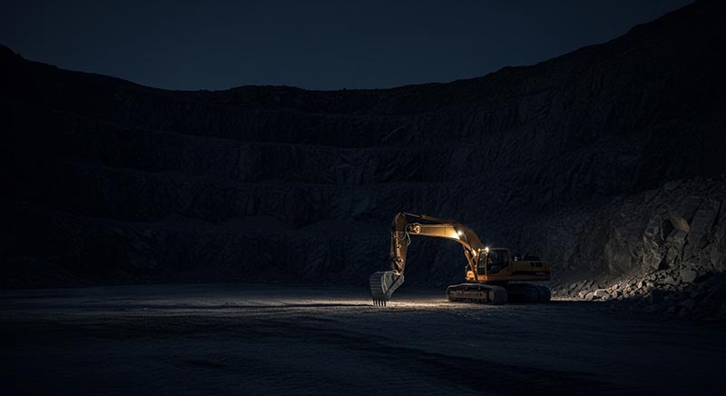 Prevenção de roubos de equipamentos pesados ​​em sites de mineração remota com solução GPS Protrack